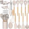 33-Piece Premium Silicone Kitchen Utensils Set