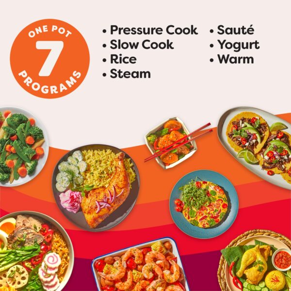 Instant Pot Duo 7-in-1 Smart Cooker-6Qt