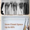 Compact Magic Hangers – 10-Pack Space-Saving Closet Organizers for Heavy Clothes