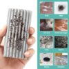 4-Pack Damp Dusting Sponges – Reusable Grey Cleaning Pads for Blinds, Fan Blades, Floorboards, Vents, Mirrors