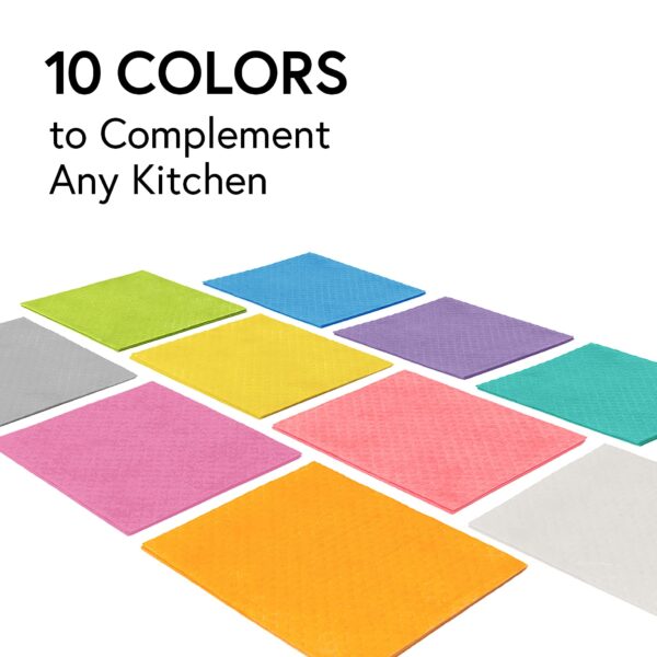 Special Swedish Dishcloths 10-Pack – Eco-Friendly, Reusable, Odor-Free Cleaning Cloths