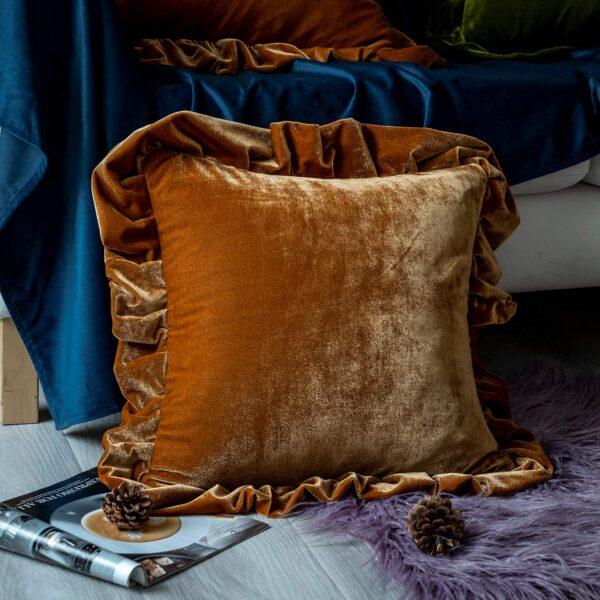 Velvet Throw Pillow Covers (Set of 2)