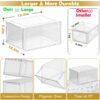 Stackable Shoe Storage Boxes (Set of 6)