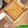 Expandable Bamboo Drawer Organizer