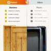Expandable Bamboo Drawer Organizer