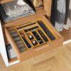 Expandable Bamboo Drawer Organizer